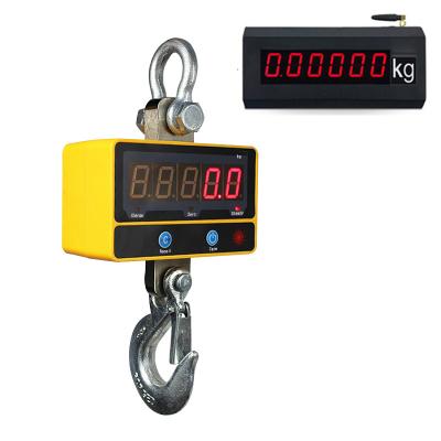 China Check Weighing OCS Electronic Hanging Scale Digital Crane Scale Wireless Weighing Scales With Big Screen for sale