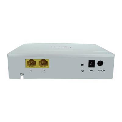 China Interoperable HUAWEI bridge MA5680T, MA5606T, MA5683T GPON OLT in FTTH FTTB FTTX network route 1GE+1FE 1.25G 2.5G FTTH GPON HGU ONT for sale