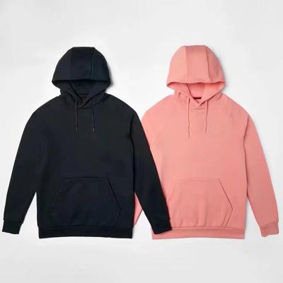 China High Quality Pink Hooded #black Sweatshirt Fleece Cotton Anti-pilling Anti-pilling Blue #Navy With Logo Hooded Sweater for sale