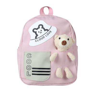 China 2022 New Anti-theft Cartoon Cute Girl Portable Kindergarten Backpacks School Child Bag For Children for sale