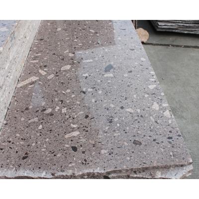 China Modern China Flamed Gray Color Gray Btanco Purple 40*40 Granite Flooring Tiles Supplier for sale