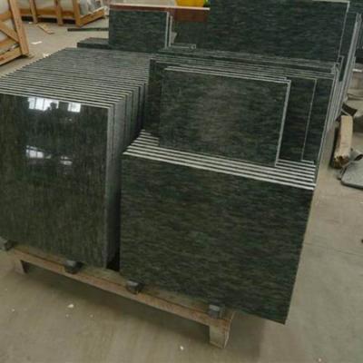 China Forest Green Granite Floor Tiles Modern Chinese Non-slip Exterior 30*60 For Sale Malaysia for sale