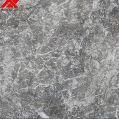 China Modern Natural Light Gray Marble White Veins Stone from Italy Colors Wall Cladding Tile for sale