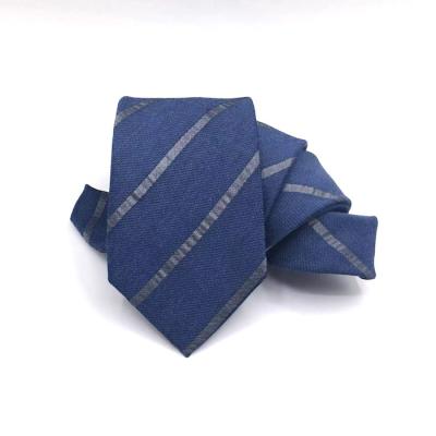 China Wool Wholesale Custom Plaid Design Tie Best Selling Wool Tie Te koop