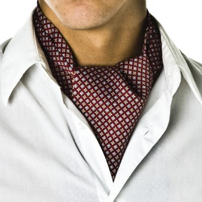 中国 Custom Patterned Cotton Neckerchief Mens Business Neckerchief Tie 販売のため