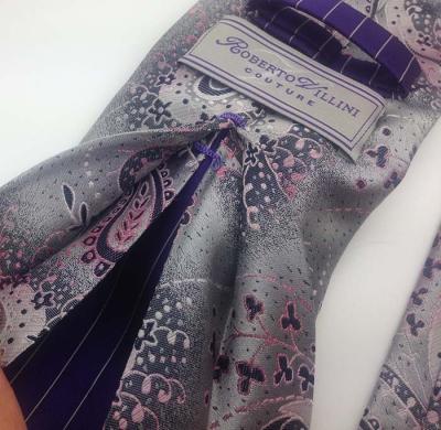 中国 7 fold silk ties for men 148*8.5cm 販売のため