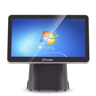 China POS Cashier Equipment 15.6 Inch Screen Touch Screen POS Machine POS System Single Cash Register 32G SSD (64G Optional for sale