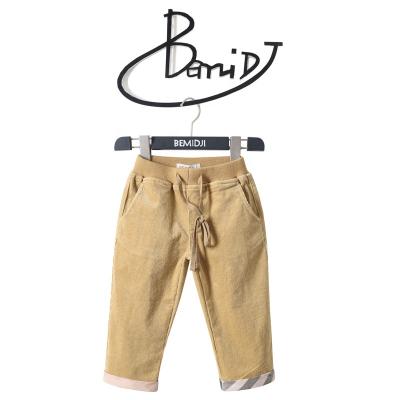 China Trousers Corduroy Casual Pants With Cuffs For Boys And Girls Leisure Elastic Band Trousers For Boys And Girls Bemidji Pants for sale