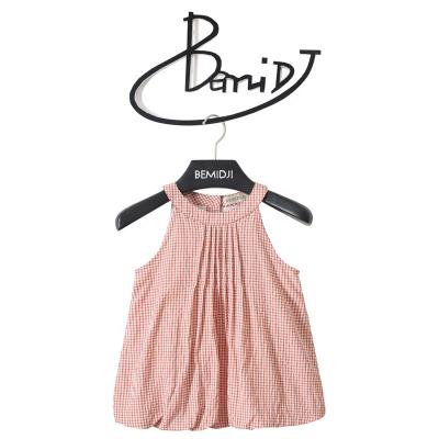 China Summer Breathable Children Cool Soft Suspender Skirt Children Girl Breathable Lantern Skirt Beautiful Wholesale for sale