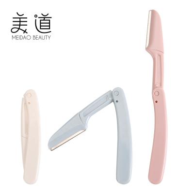 China Fashional New Detachable Eyebrow Trimmer Blade 3pcs Beauty Eyebrow Trimmer Razor Set for sale