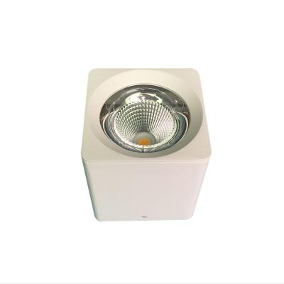 China AC85-265V 10W to 45W 4000K square led ceiling light round led downlight for shoplighting for sale