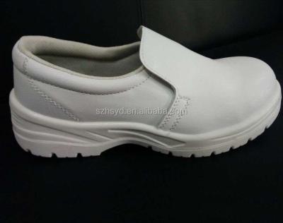 China White Steel Toe High Quality Industrial Toe Cap ESD Safety Shoes For Clean Room for sale