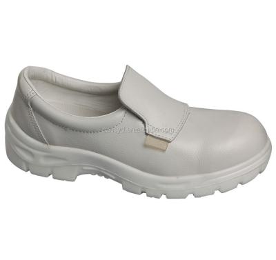 China Steel Toe En Approved White Kitchen And Food Industry Used Safety Shoes for sale