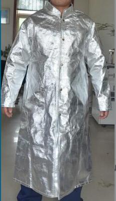 China Fire Proof Aluminized Fire And Heat Resistant Garment Suit For Sale for sale