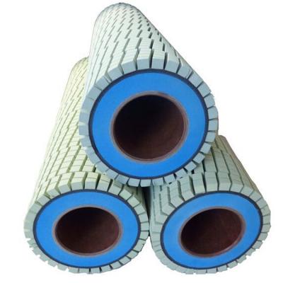 China grinding & High Efficiency Resin Polishing Electroplating Polishing Ceramic Buff Scroll Wheel Roller for sale