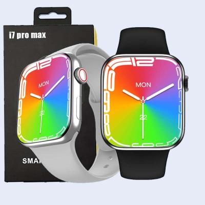 China GPS Navigation I7 PRO MAX Smart Watch Series 7 Heart Rate Fitness Tracker BT Men Women Call Smartwatch PK 2022 X8 MAX T500 IWO 14 for sale