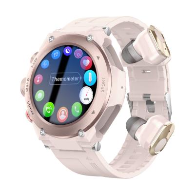 China 2022 New Touch Screen Smart Watch T92 With Earphone 2 in 1 Wireless Earphone Men TWS Women TWS Wireless Earpiece Local reloj t92 de para de para de correas music t92 men smartwatch for sale