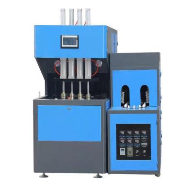 China Bottle 4 Cavity Semi Automatic Blow Molding Machine Price Pet Plastic Water for sale