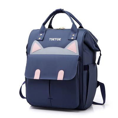 China Backpack 2021 Best Selling Baby Bags OEM Design Large Capacity Diaper Bag Mommy Baby Multifunctional Backpack for sale