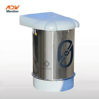 China Stainless Steel Casing Dust Collector Filters Cylindrical Shaped For Powdery Silo for sale