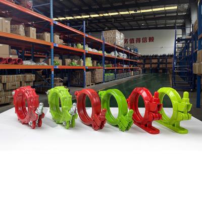 China Forging Snap Clamp Coupling For Concrete Pump Car And Stationary Pump for sale