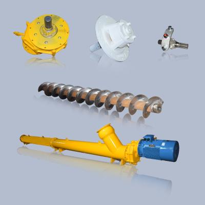 China Auger Mini Silo Fly Ash Vertical Cement Screw Conveyors 168mm 219mm 273mm 323mm for sale