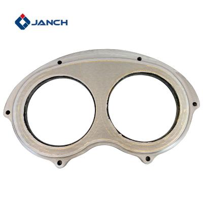 China Smooth Spectable Concrete Pump Wear Plate DN200/230/260 For ZOOMLION Sany for sale