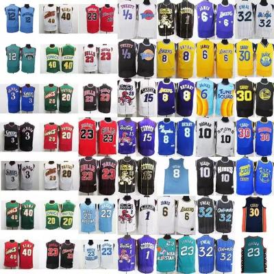 China New 2022 Season 23 Breathable All Teams Basketball Tank Top High Quality Embroidery Stitched NBAA Men Sports Shirt Tank Tops for sale