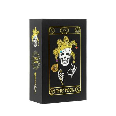 China Entertainment tarot factory wholesale Oracle decks tarot card board game skull tarot affirmation oracle game joker custom tarot cards for sale