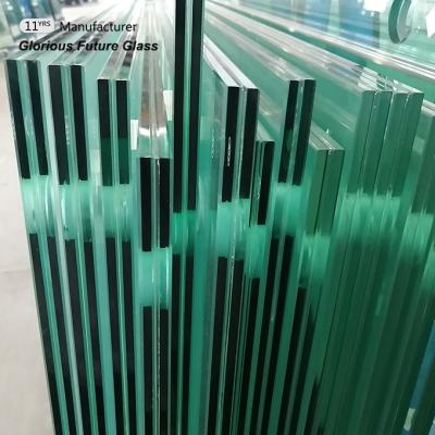 China Bathroom 12mm tempered laminated glass for balustrade for sale