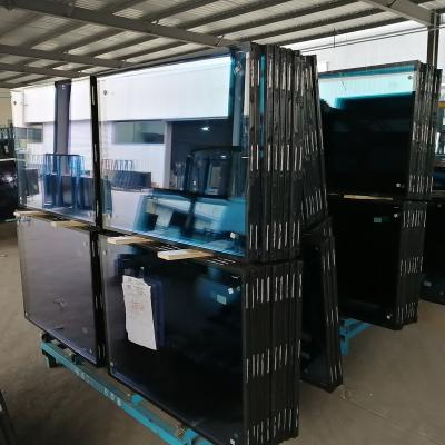 China Yard Low-E U-Channel Insulated Double Glass for sale