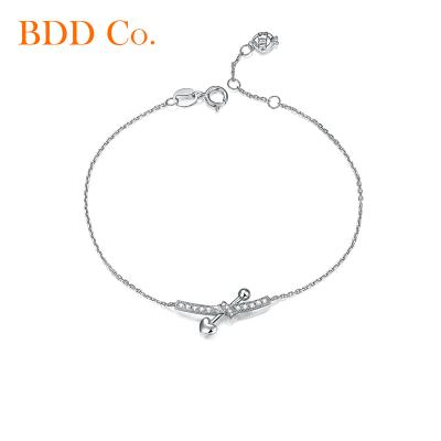 China CLASSIC Arrow Heart Bracelet 18K Gold Fine Fashion Jewelry For Women Jewelry Lovers Gift Engagement for sale