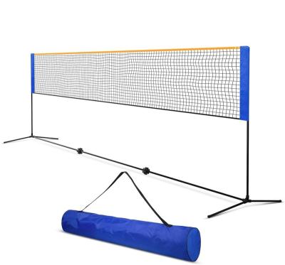 China Polyester factory wholesale high quality badminton sports net portable net for sale