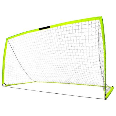 China New Portable Folding Automatic PE Soccer Gate Goal Family Kids Forming Team Indoor Outdoor Sports Football Net for sale