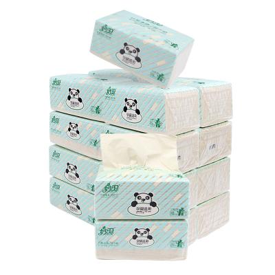 China PACKAGE SOFT TISSUE GOOD GOODS Soft Pack Tissue 100% Bamboo Pulp Facial Tissue Custom Logo Tissue Paper for sale