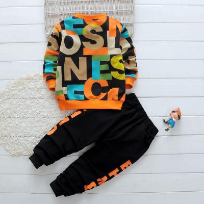 China Latest Arrival 100% Cotton Kids Jogger Sets Loose And New Style Boys And Kids Suits 2 Piece Sets For Kids for sale