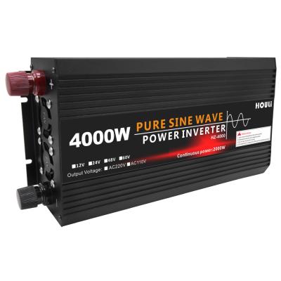 China SHENPU 12V 220V Inverter 4000W Pure Sine Wave Inverter Generator For Home 31.5*15*7.5cm for sale