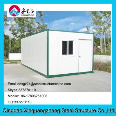 China flat pack container living dormitory house with 2 bedrooms for sale