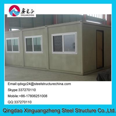 China steel structure container sandwich panel office house for sale