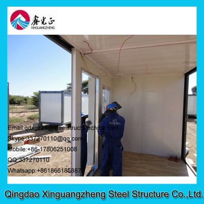 China Container house project in South Africa for dormitory for sale