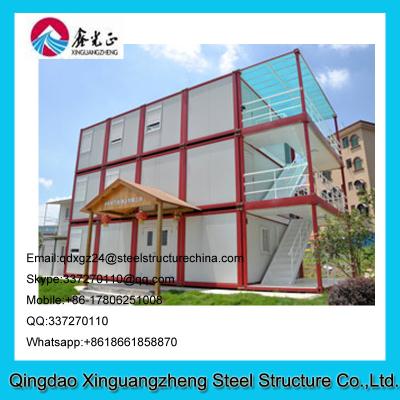 China 3layers container living house for sale