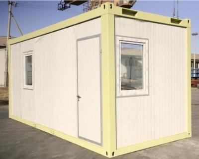 China temporary steel building economic flat pack container house for refugee for sale