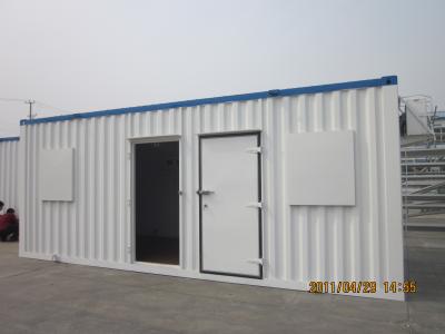 China modular prefab shipping container house stacked site refugee camp for sale