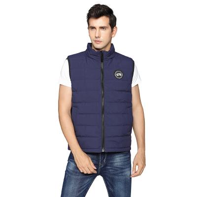 China The other high quality new style customized men's and women's clothing vests keep warm male shorts down the vest for sale