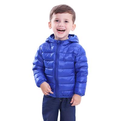 China Good Selling High Quality QUICK DRY Kids Hooded Wind Proof Jackets Kids Down Jacket for sale