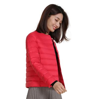 China Viable Ladies Tops Women Clothing Different Color Fashion Outdoor Jacket Lightweight Down Jacket for sale