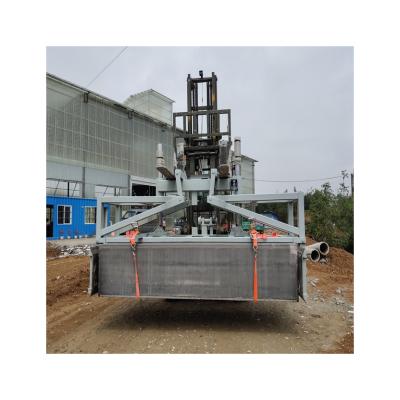 China Full automatic dry gypsum lath production line cast iron gypsum partition board equipment to make indoor partition board for sale