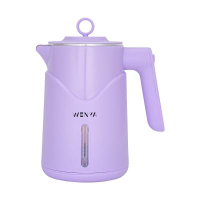 China 2022 Creative Double Travel Low Wall Rotation Home Appliance 360 ​​Degree Design Electric Kettle Tea Water Heater for sale