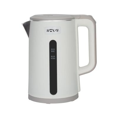 China 360 Degree OEM Odm 1.8L Custom Automatic Rotate Low Jug Plastic Electric Tea Kettle For Boiling Water for sale