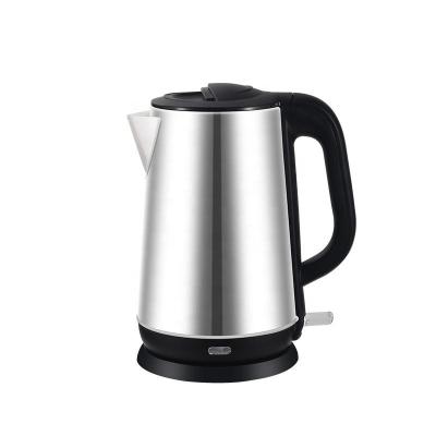 China 360 Degree Base 2000W Auto Shut Off Stainless Steel Cordless High Quality 2.5L Electric Kettle for sale